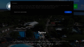 What Spinacampingvillage.com website looked like in 2020 (4 years ago)