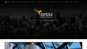 What Sepsisa.com.mx website looked like in 2020 (4 years ago)