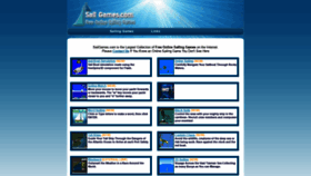 What Sailgames.com website looked like in 2020 (4 years ago)
