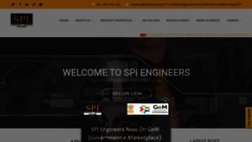 What Spiengineers.com website looked like in 2020 (4 years ago)