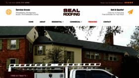 What Sealroofingteam.com website looked like in 2020 (4 years ago)