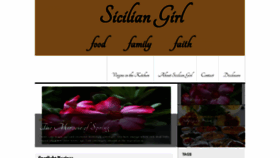 What Siciliangirl.com website looked like in 2020 (4 years ago)