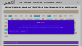 What Synthxl.com website looked like in 2020 (4 years ago)