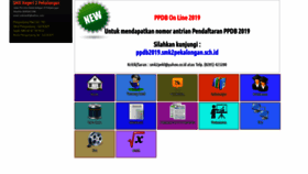 What Smk2pekalongan.sch.id website looked like in 2020 (3 years ago)