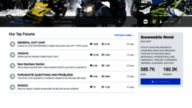 What Snowmobileworld.com website looked like in 2020 (3 years ago)