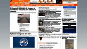 What Solopaleta.com website looked like in 2020 (5 years ago)
