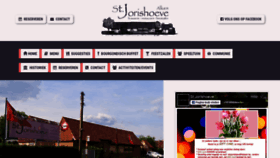 What Sintjorishoeve.be website looked like in 2020 (3 years ago)