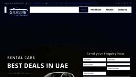 What Sterling-carrental.com website looked like in 2020 (4 years ago)