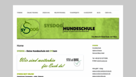 What Sysdog.de website looked like in 2020 (4 years ago)