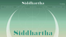 What Siddhartha.mx website looked like in 2020 (4 years ago)