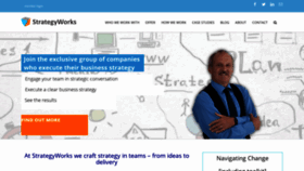 What Strategyworks.co.za website looked like in 2020 (4 years ago)