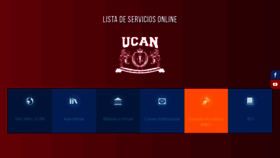 What Serviciosonlineucan.com website looked like in 2020 (3 years ago)