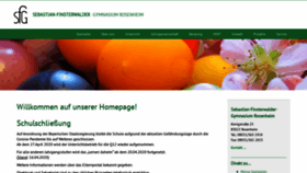What Sfg-rosenheim.de website looked like in 2020 (3 years ago)