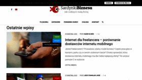 What Sardynkibiznesu.pl website looked like in 2020 (4 years ago)