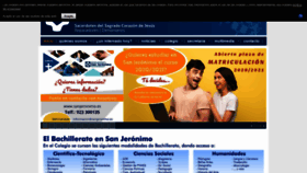What Sanjeronimo.es website looked like in 2020 (4 years ago)