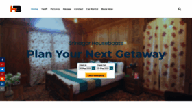 What Srinagarhouseboats.co.in website looked like in 2020 (4 years ago)