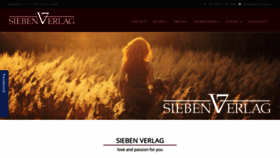 What Sieben-verlag.de website looked like in 2020 (4 years ago)