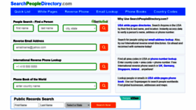 What Searchpeopledirectory.com website looked like in 2020 (3 years ago)