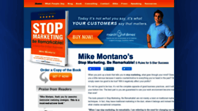 What Stopmarketingberemarkable.com website looked like in 2020 (4 years ago)