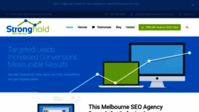 What Strongholdseoservices.com.au website looked like in 2020 (4 years ago)