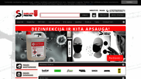 What Sabelijosprekyba.lt website looked like in 2020 (3 years ago)