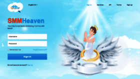 What Smm-heaven.net website looked like in 2020 (3 years ago)