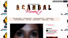 What Scandalmoments.tumblr.com website looked like in 2020 (4 years ago)