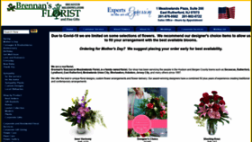 What Secaucusflorist.com website looked like in 2020 (3 years ago)