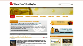 What Slowfoodsevillaysur.es website looked like in 2020 (4 years ago)