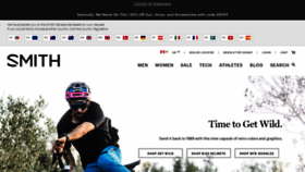 What Smithoptics.ca website looked like in 2020 (4 years ago)