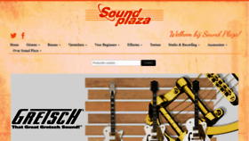 What Sound-plaza.com website looked like in 2020 (4 years ago)