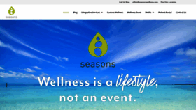 What Seasonswellness.com website looked like in 2020 (3 years ago)