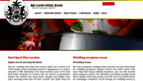 What Steelbandhire.com website looked like in 2020 (3 years ago)