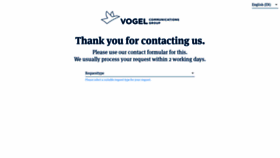 What Support.vogel.de website looked like in 2020 (3 years ago)