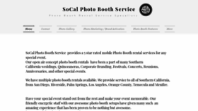 What Socalphotoboothservice.com website looked like in 2020 (3 years ago)