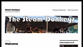 What Steamdonkeys.com website looked like in 2020 (4 years ago)