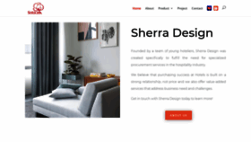 What Sherradesign.com website looked like in 2020 (3 years ago)