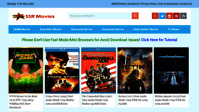 What Ssrmovies.wiki website looked like in 2020 (4 years ago)