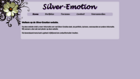 What Silver-emotion.com website looked like in 2020 (4 years ago)