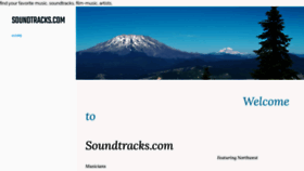What Soundtracks.com website looked like in 2020 (4 years ago)