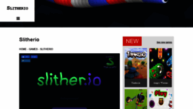 What Slitherio.online website looked like in 2020 (3 years ago)
