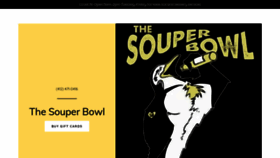 What Souperbowlpgh.com website looked like in 2020 (3 years ago)