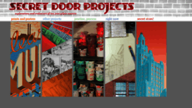 What Secretdoorprojects.org website looked like in 2020 (5 years ago)