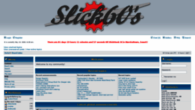 What Slick60s.com website looked like in 2020 (4 years ago)