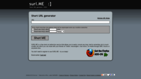 What Surl.me website looked like in 2020 (3 years ago)