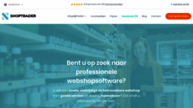 What Shoptrader.nl website looked like in 2020 (3 years ago)