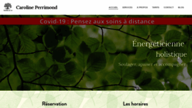 What Souffledevie.fr website looked like in 2020 (3 years ago)