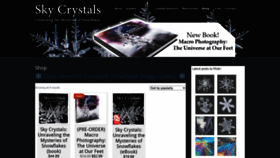 What Skycrystals.ca website looked like in 2020 (3 years ago)
