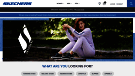 What Skechers.in website looked like in 2020 (3 years ago)