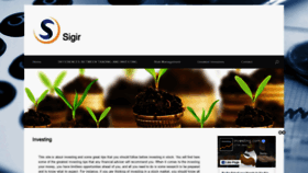 What Sigir2013.ie website looked like in 2020 (3 years ago)